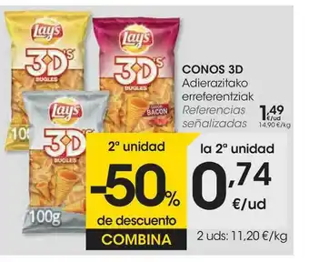 Eroski Conos 3d oferta