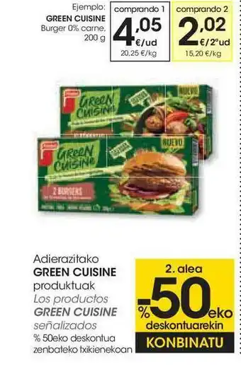 Eroski Green Cuisine 200g oferta