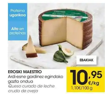Eroski Eroski Maestro 100g oferta