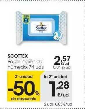 Eroski Scottex oferta
