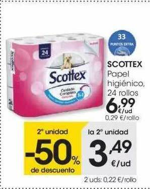 Eroski Scottex oferta