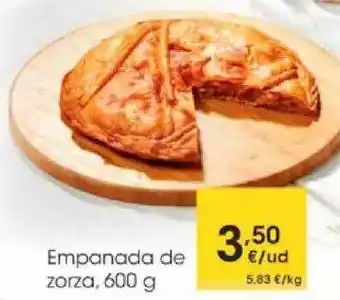 Eroski Empanada De Zorza 600g oferta