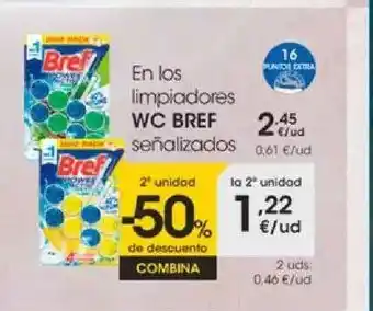 Eroski En Los Limpiadores Wc Bref oferta