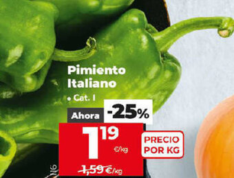Dia Pimiento Italiano oferta