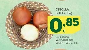 HiperDino Cebolla butty, 1 kg oferta