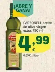 HiperDino Carbonell aceite de oliva virgen extra, 750 ml oferta