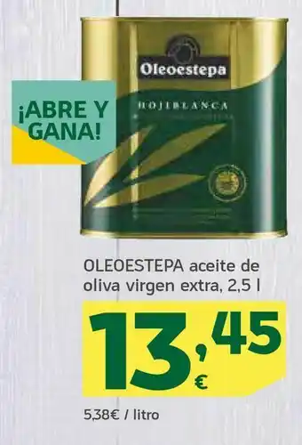HiperDino Oleoestepa aceite de oliva virgen extra, 2,5 l oferta