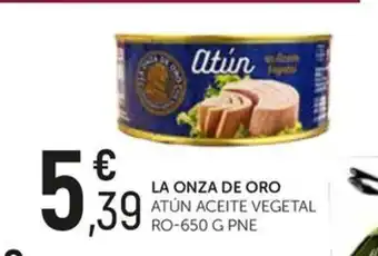Comerco Cash & Carry LA ONZA DE ORO ATÚN ACEITE VEGETAL oferta
