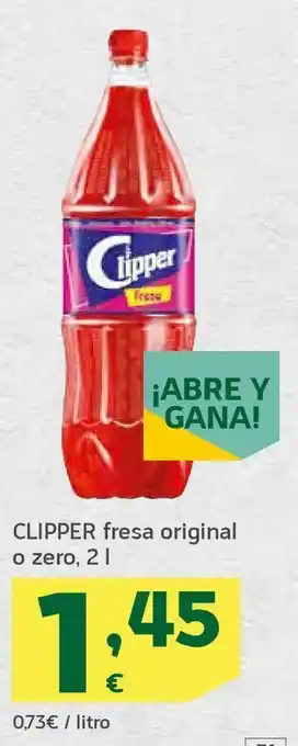 HiperDino Clipper fresa original o zero, 2 l oferta