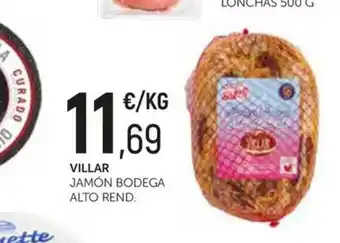 Comerco Cash & Carry VILLAR JAMÓN BODEGA oferta