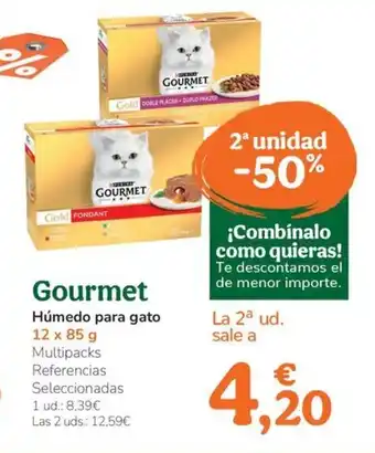 TiendAnimal Gourmet Húmedo para gato oferta