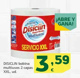 HiperDino Disiclin bobina multiusos 2 capas xxl, ud. oferta