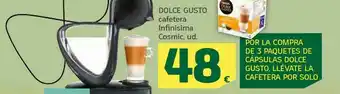 HiperDino Dolce gusto cafetera infinisima cosmic, ud. oferta