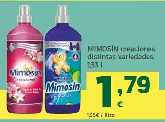 HiperDino Mimosín creaciones distintas variedades, 1,33 l oferta