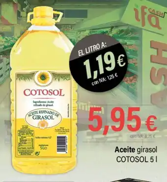 Cash Ifa Aceite girasol COTOSOL 51 oferta