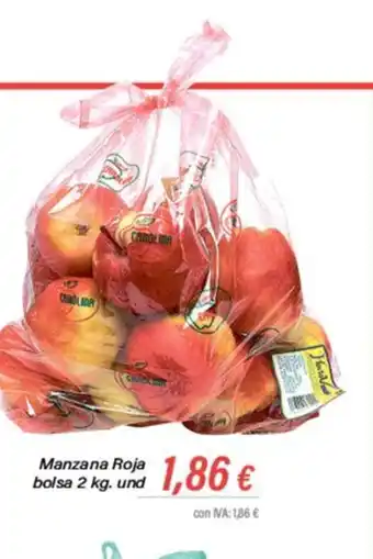 Cash Ifa Manzana Roja oferta