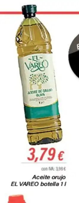 Cash Ifa Aceite orujo EL VAREO botella 1| oferta