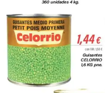 Cash Ifa Guisantes CELORRIO oferta
