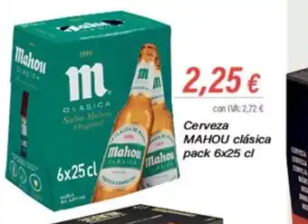 Cash Ifa Cerveza MAHOU clásica oferta