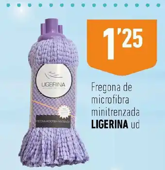 Supermercados Deza Fregona de microfibra minitrenzada LIGERINA oferta