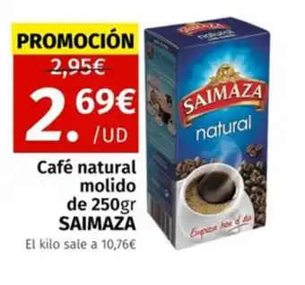 Maskom Supermercados Café natural molido oferta