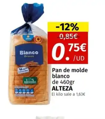 Maskom Supermercados Pan de molde blanco oferta