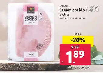 Lidl Jamón cocido! oferta