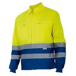Brico Depôt Cazadora bicolor av l azulina/amarillo fl£or oferta