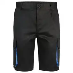 Brico Depôt Bermuda bicolor astro negro/celeste talla europea talla 44 oferta