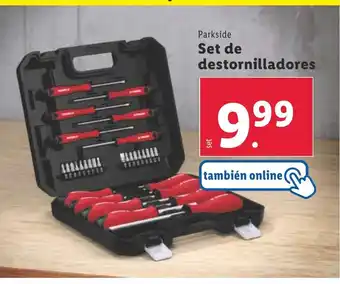 Lidl Set de destornilladores oferta