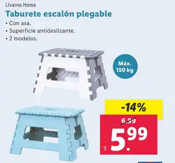 Lidl Taburete escalón plegable oferta