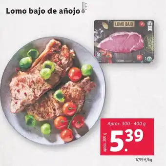 Lidl Lomo bajo de añojo! oferta