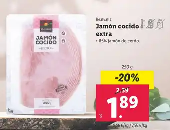 Lidl Jamón cocido! extra oferta
