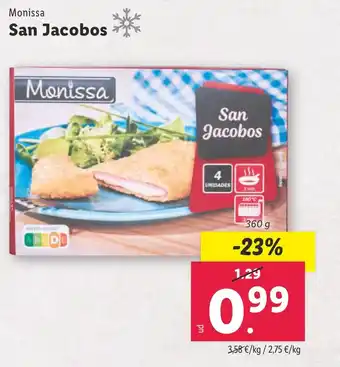 Lidl Monissa San Jacobos oferta