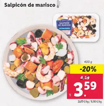 Lidl Salpicón de marisco oferta