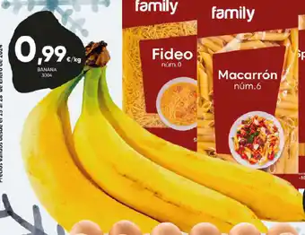 Family Cash BANANA oferta