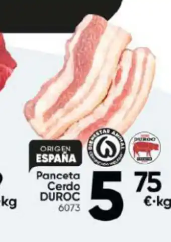 Family Cash ESPAÑA Panceta Cerdo DUROC oferta