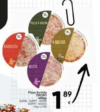Family Cash Pizza Surtida DEORO oferta