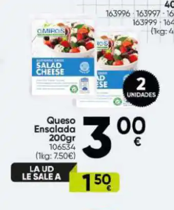 Family Cash Queso Ensalada oferta