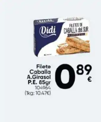 Family Cash Filete Caballa A.Girasol oferta