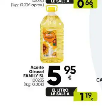 Family Cash Aceite Girasol oferta