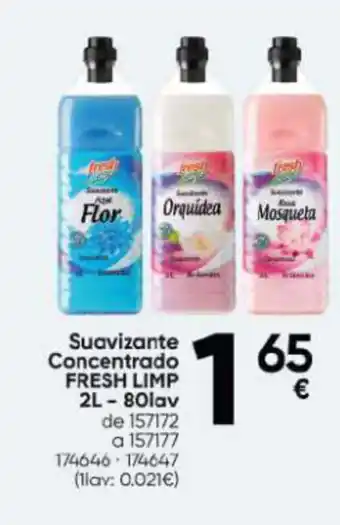 Family Cash Suavizante Concentrado FRESH LIMP oferta