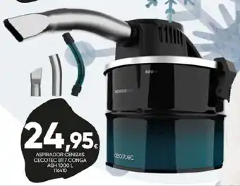 Family Cash ASPIRADOR CENIZAS CECOTEC 8117 CONGA ASH 1000 L 176410 oferta