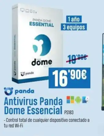 Beep Antivirus Panda Dome Essencial PS183 oferta