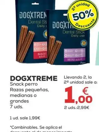 Kiwoko DOGXTREME Snack perro Razas pequeñas, medianas o grandes oferta