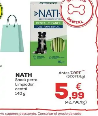 Kiwoko NATH Snack perro Limpiador dental 140 g oferta