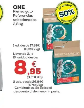 Kiwoko ONE Pienso gato Referencias seleccionadas oferta