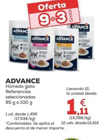 Kiwoko ADVANCE Húmedo gato Referencias seleccionadas oferta