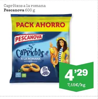 Sorli Capritxos a la romana Pescanova 600 g oferta