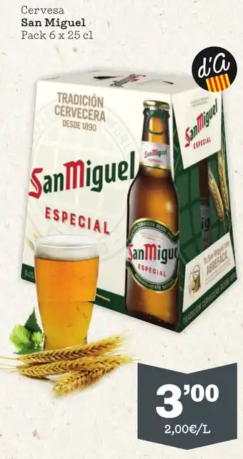 Sorli Cervesa San Miguel Pack 6 x 25 cl oferta